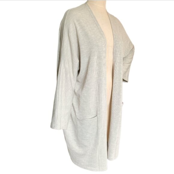 NWT Donni Sandwash Cardigan Sweater Coat Longline 2-Pocket One Size Fits All 49K - Picture 5 of 10